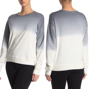 ZELLA DIP DYE SWEATSHIRT - SZ M